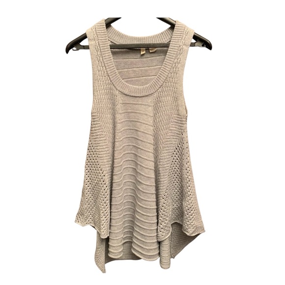 Moth Sweaters - MOTH Urban Outfitters Sleeveless Scoop Neck Sweater Gray Womens Size Small